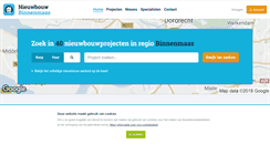 Desktop Screenshot of nieuwbouw-binnenmaas.nl